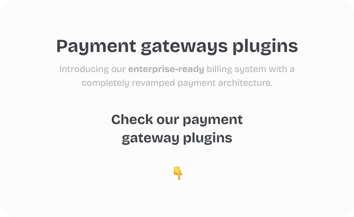 Iyzico, Paystack, YooKassa payment plugins @heyaikeedo #aikeedo