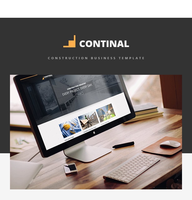 Continal - Construction Business HTML5 Template