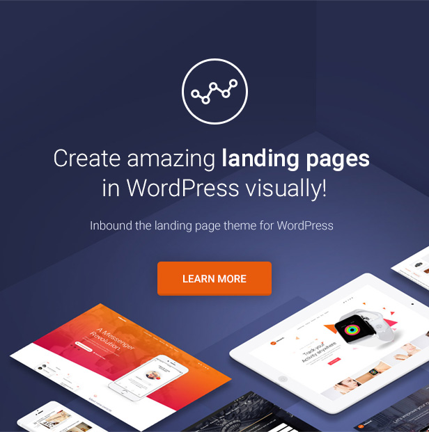 Inbound WordPress Landing Page Theme - Landing Pages, Landing Page, Product Landing Pages