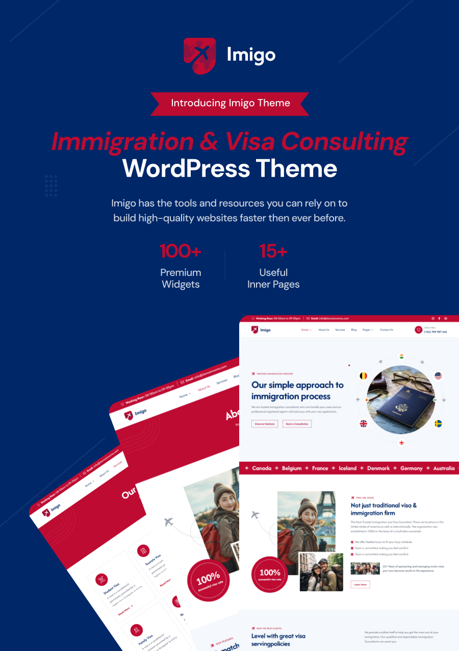 Imigo - Immigration and Visa Consulting WordPress Theme - 3