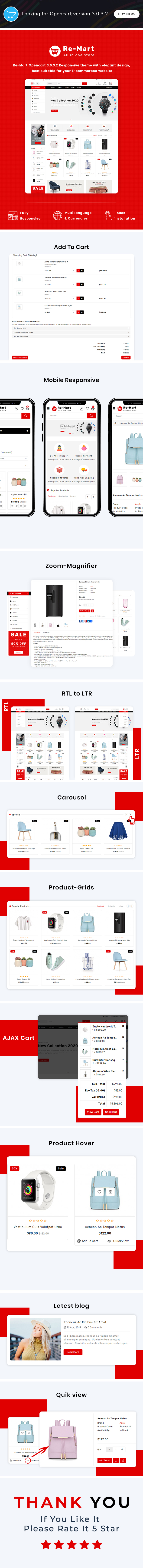 Remart - Multipurpose MarketPlace Opencart 3 Theme - 2