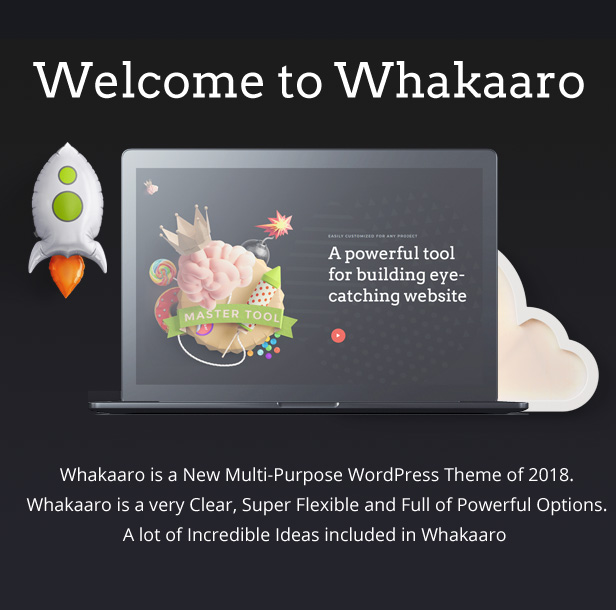 Whakaaro |  Tema WordPress Multi-Concept & One Page - 1