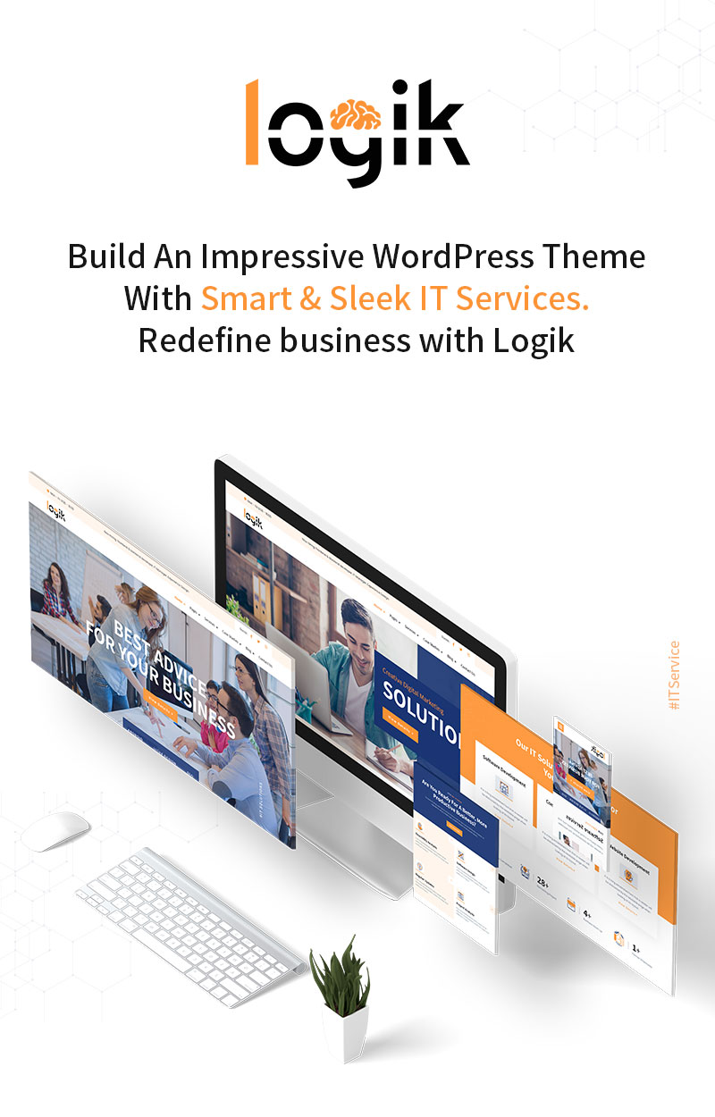 Logik | IT Solutions & Technology WordPress Theme - 6