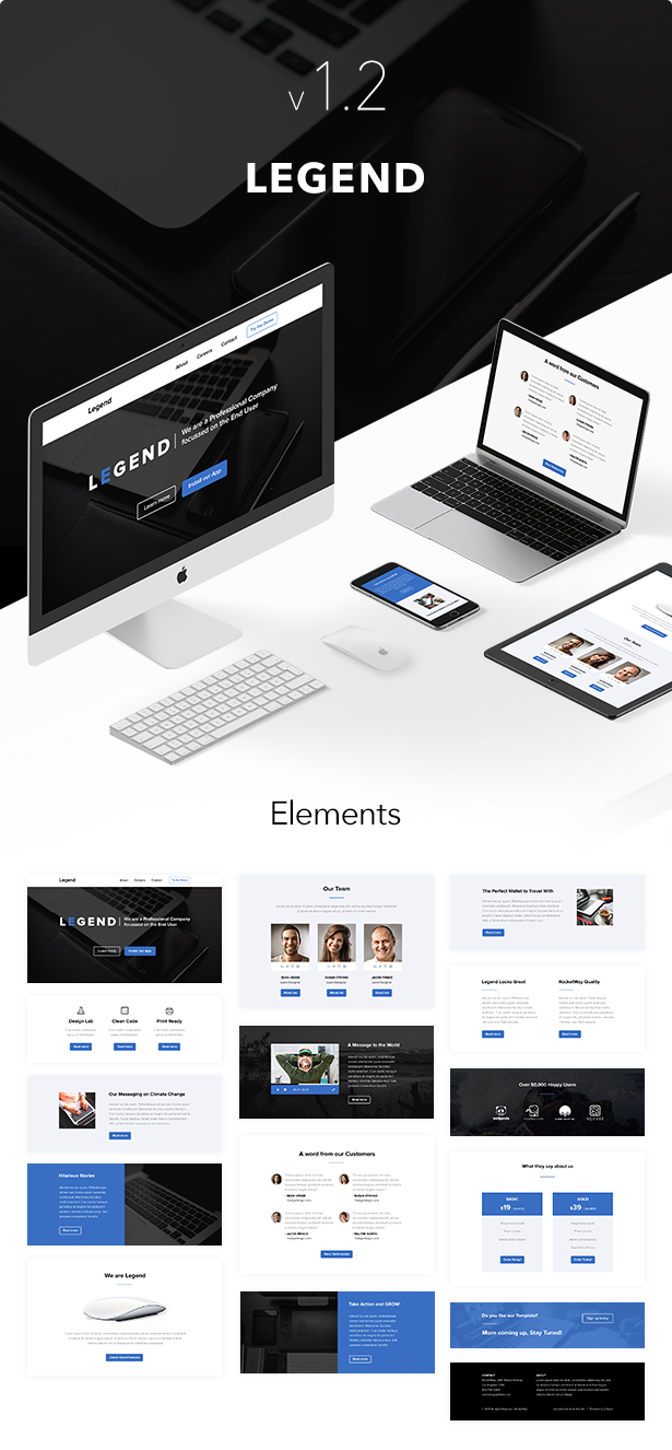 Legend - Video Email (optional) + Themebuilder - 1