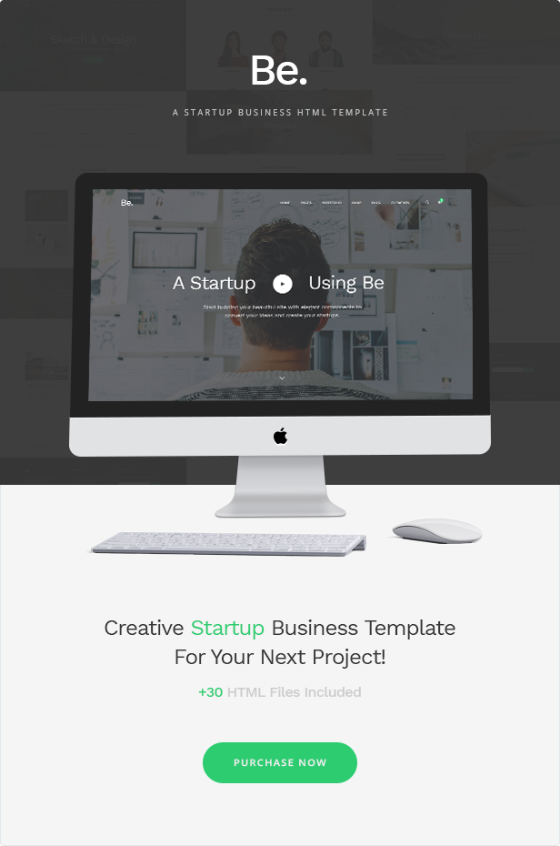 Be - Startup Business HTML Template - 2