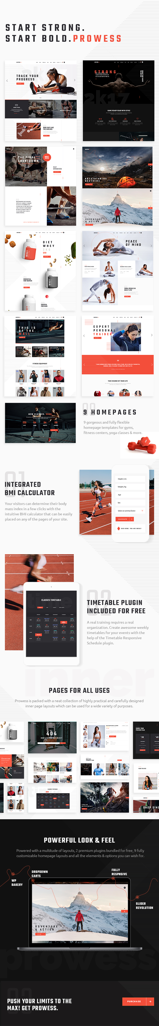 Prowess - Fitness and Gym WordPress Theme - 3