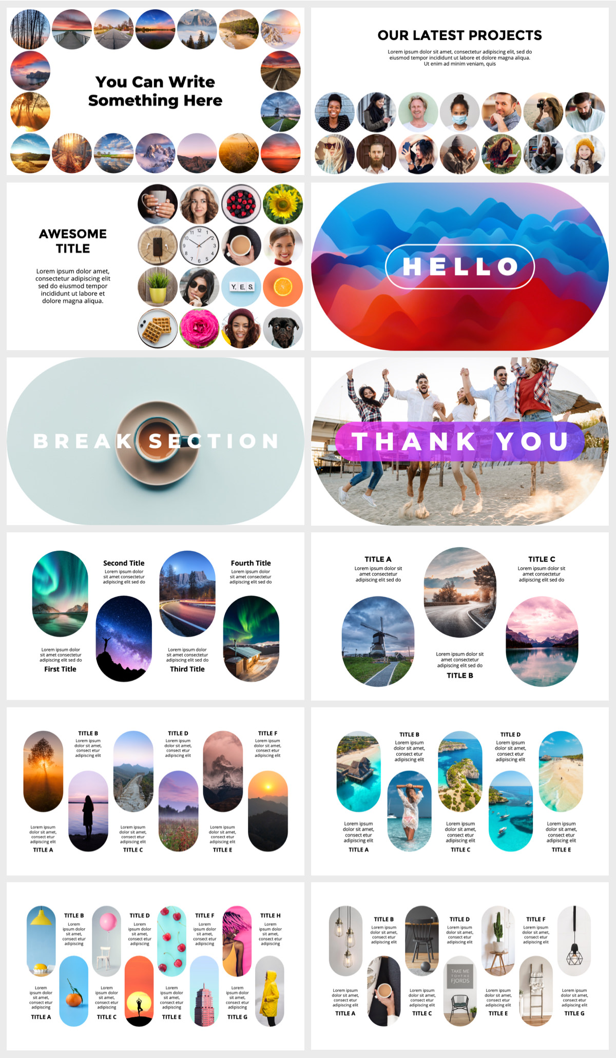 Wowly - 3500 Infographics & Presentation Templates! Updated! PowerPoint Canva Figma Sketch Ai Psd. - 260