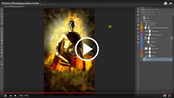 Warborn Photoshop Action - 1