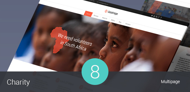 Charity & Nonprofit WordPress Theme