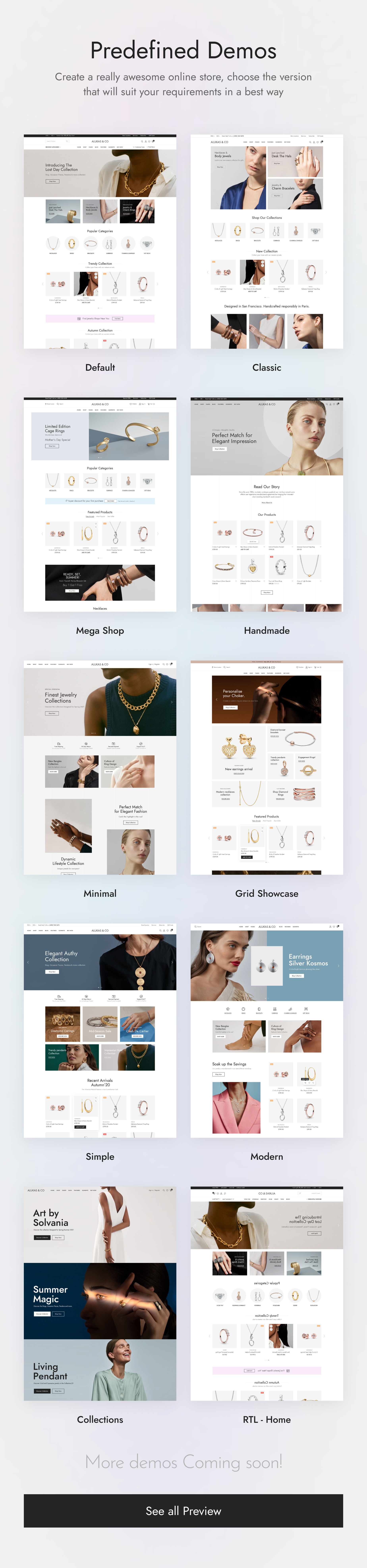 Alukas - Modern Jewelry Store WordPress Theme