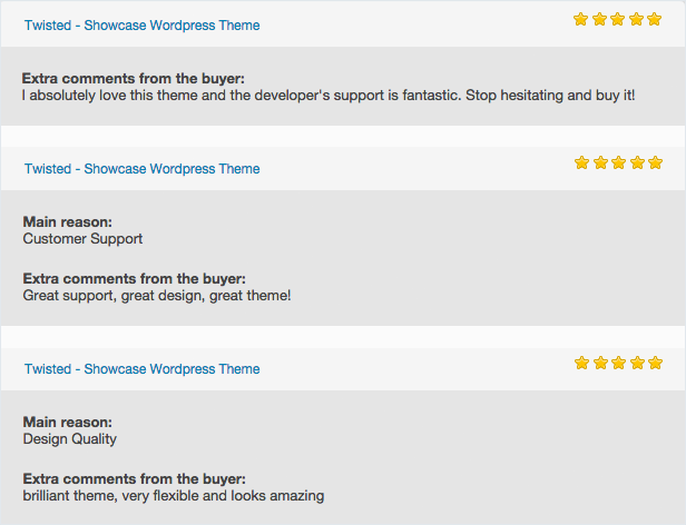 Twisted - Showcase WordPress Theme - 3