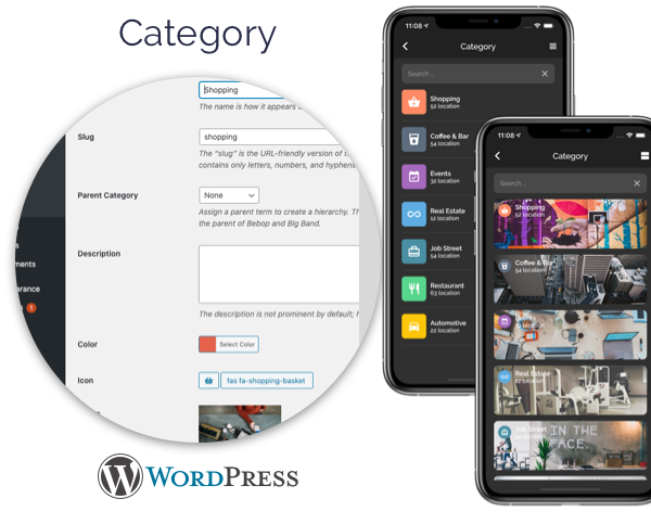 Listar Pro - mobile directory listing app for React Native & Wordpress - 5