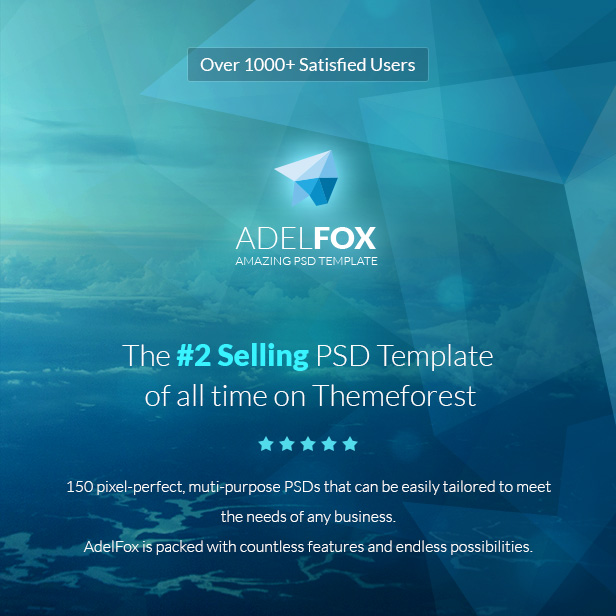 adelfox top 2 press psd template - themeforest