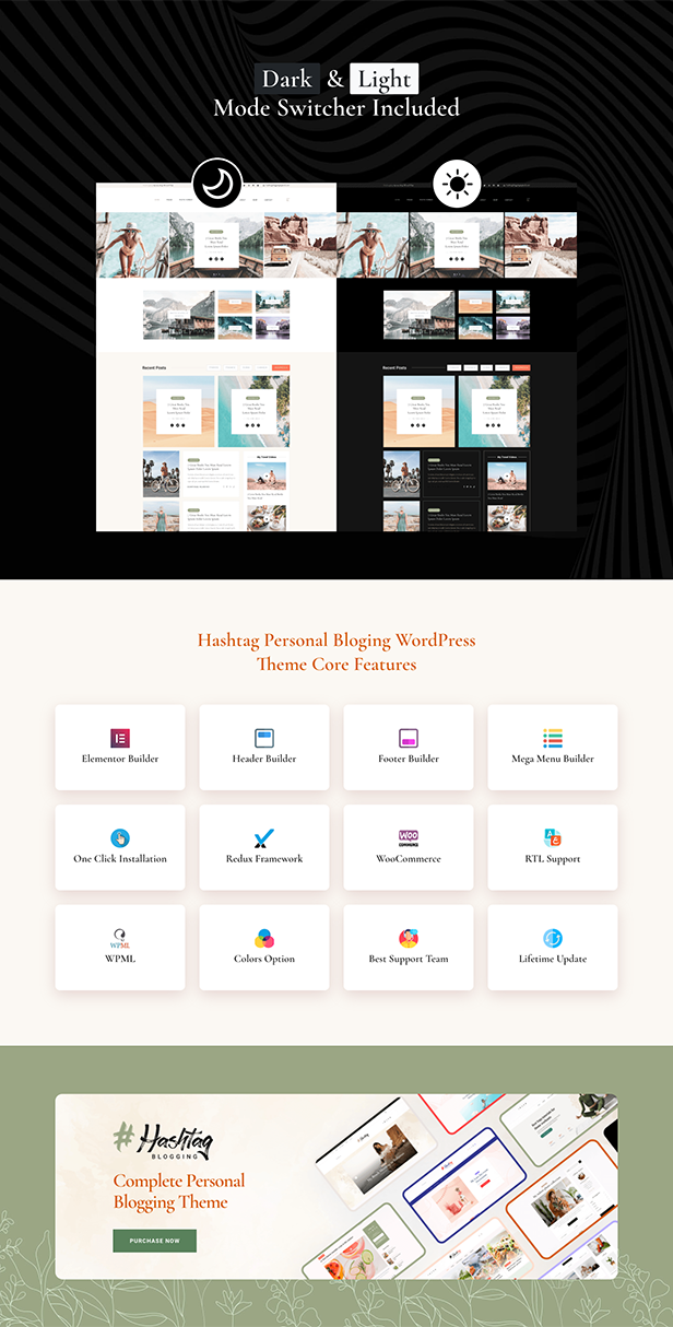 Hashtag - Personal Blog WordPress Theme - 9