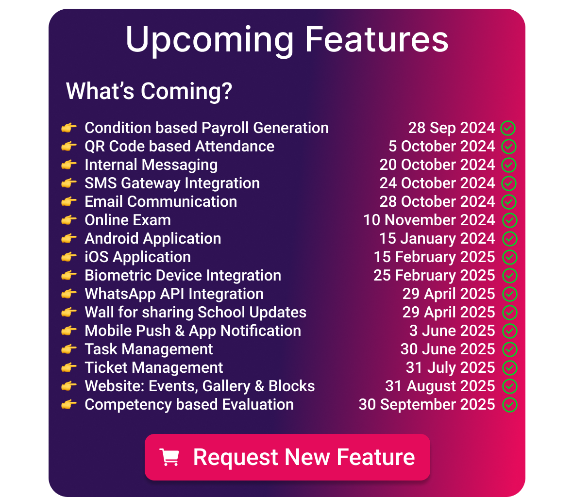 InstiKit Upcoming Features