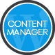 Content Manager for WordPress - CodeCanyon Item for Sale