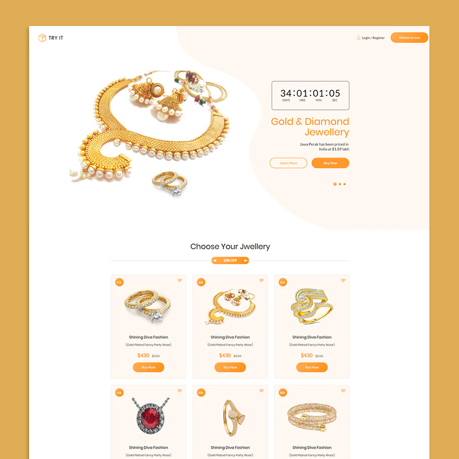 Tryit - Product Offer Landing Pages HTML Template - 9