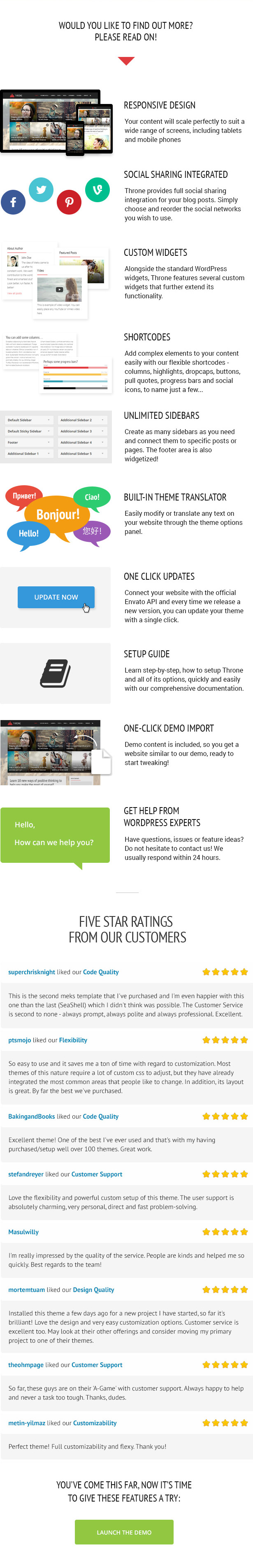 Throne - Personal Blog/Magazine WordPress Theme