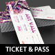 Art Expo Ticket and Event Pass Template - GraphicRiver Item for Sale