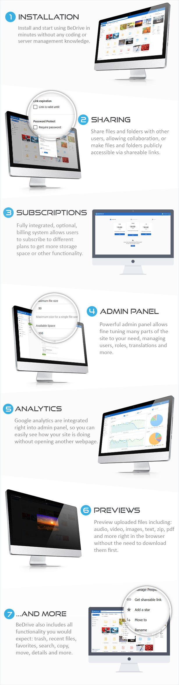 BeDrive - File Sharing and Cloud Storage - 1