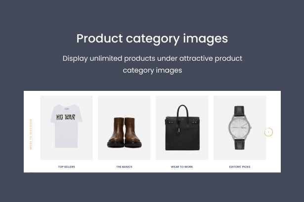 Product category images