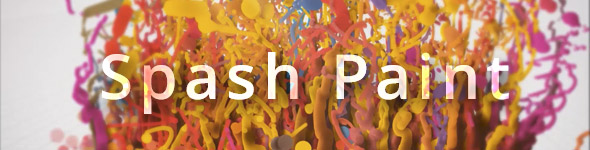 Spash Paint banner promote