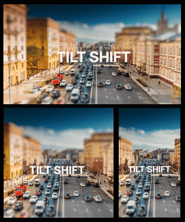 Premium Overlays Tilt Shift 52166935 - Project for After Effects (Videohive)