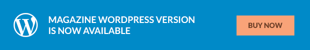 Magazine - Responsive Multipurpose HTML Template - 1