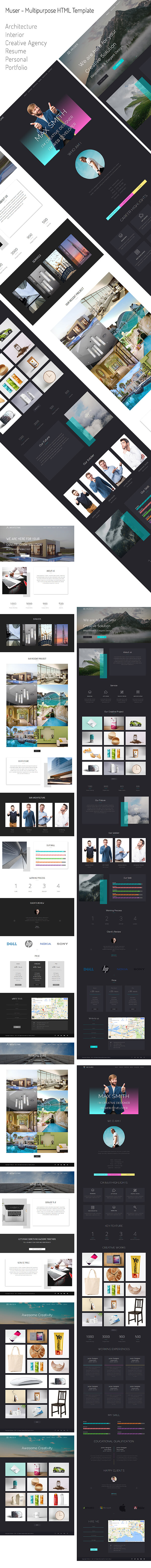 Muser_Multipurpose HTML Template - 1
