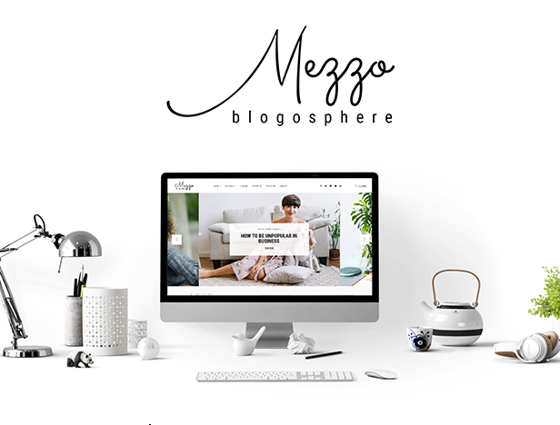 Mezzo - A Personal WordPress Blog Theme