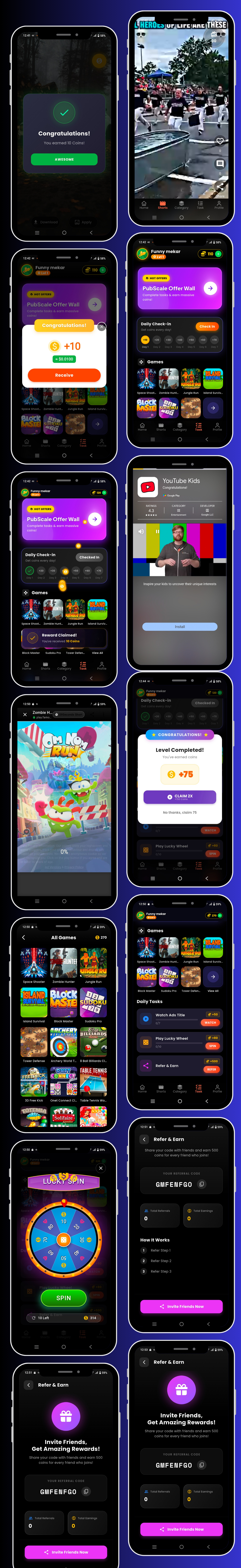 Prime Walls - Ultimate Wallpaper, Shorts & Earning App - 4