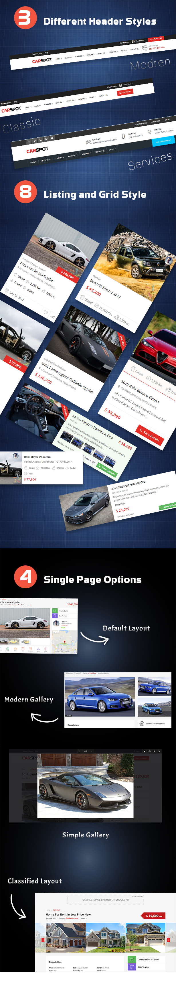 wordpress automotive theme header styles