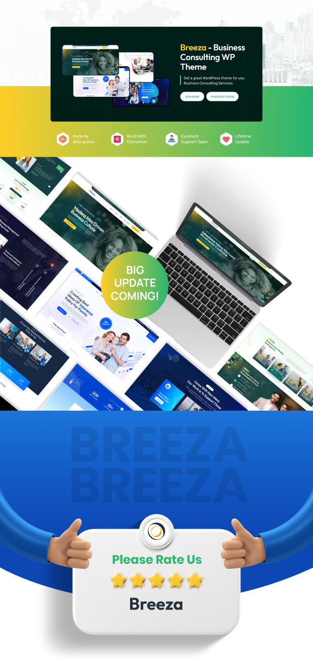 Breeza - Business Consulting WordPress Theme - 8