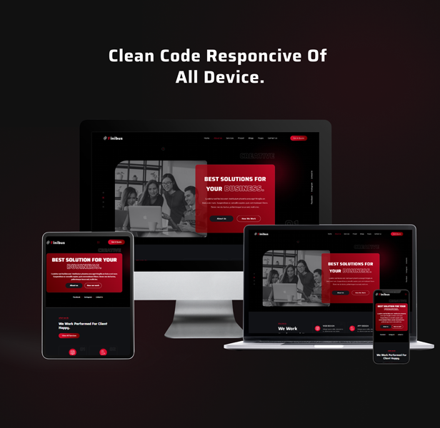 IT service website