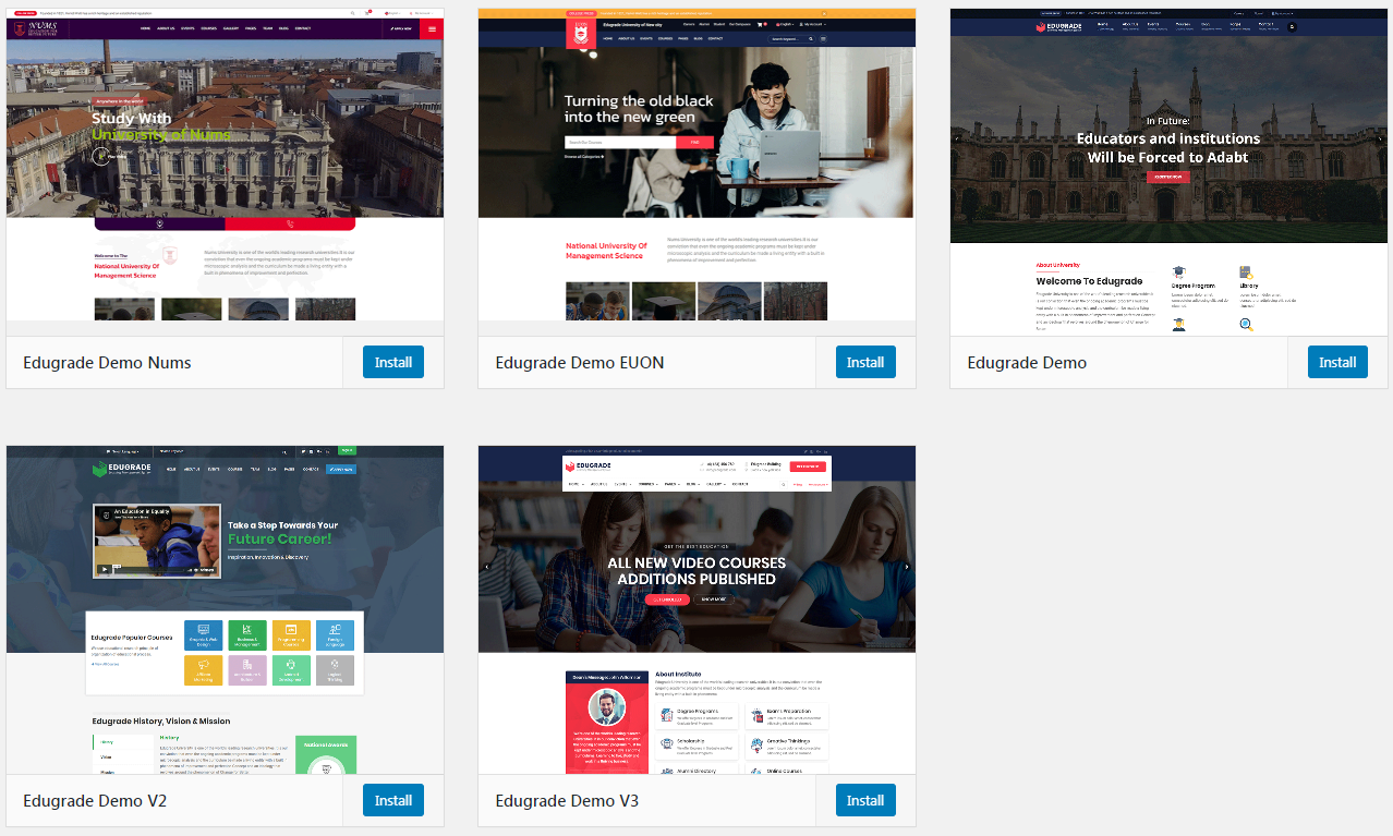 Edugrade - Education WordPress Theme - 1