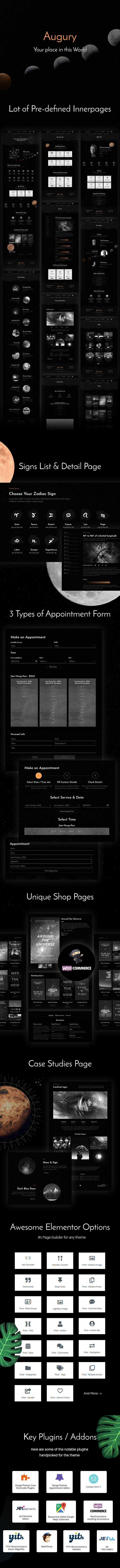 Augury | Horoscope, Astrology WordPress Theme - 1
