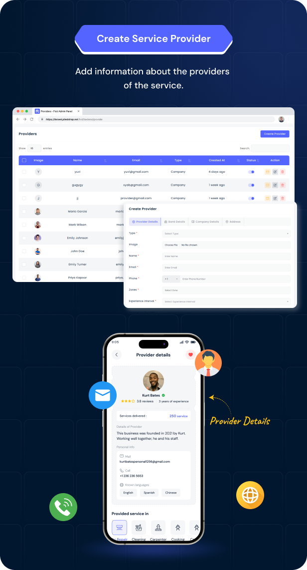 Fixit | Multi Vendor On Demand, Handyman, Home service Flutter App with Admin Complete Solution