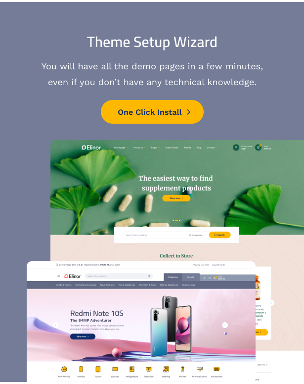 Elinor - Multipurpose WooCommerce Theme (RTL Supported) - 4