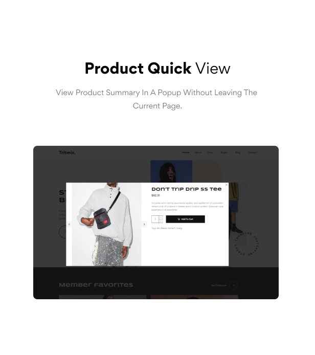 Tritmix - Fashion Elementor WooCommerce Theme