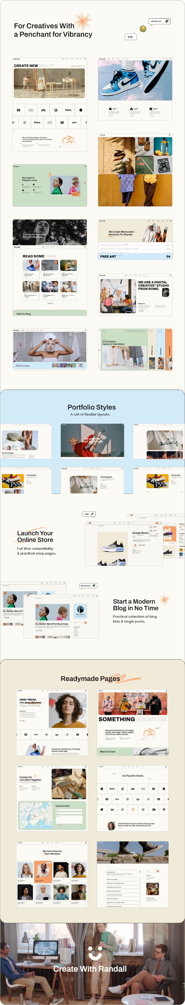 Randall - Creative Agency WordPress Theme - 2