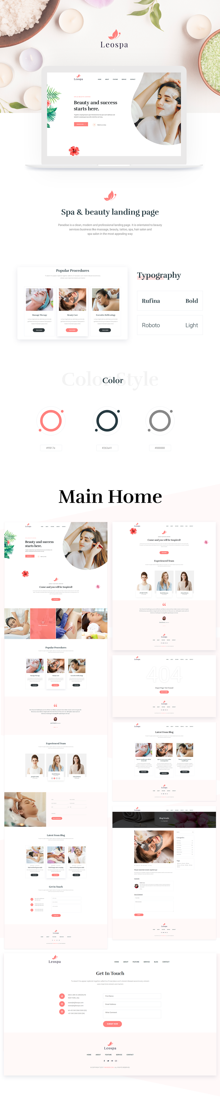 Leospa - Minimal React Next.js Spa Template - 2