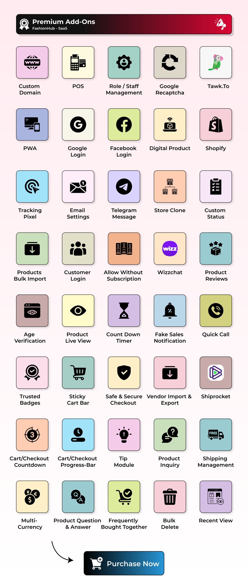 FashionHub SaaS - Multi Vendor SaaS eCommerce Business Website Builder SaaS