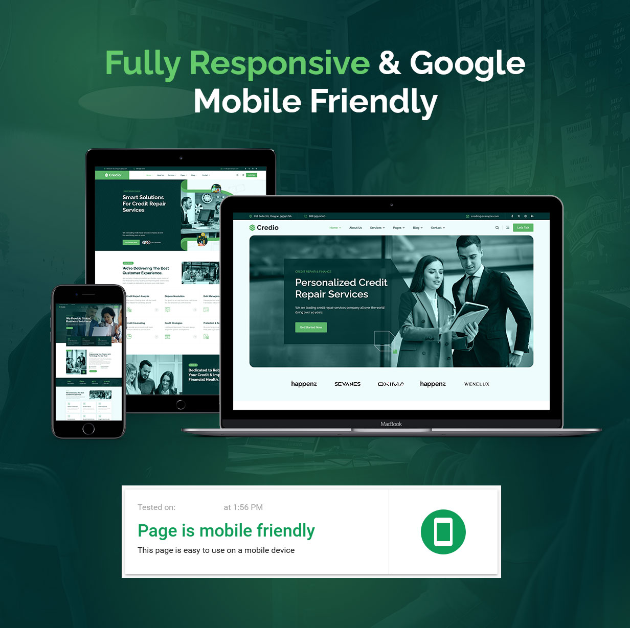 Credio - Business and Finance WordPress