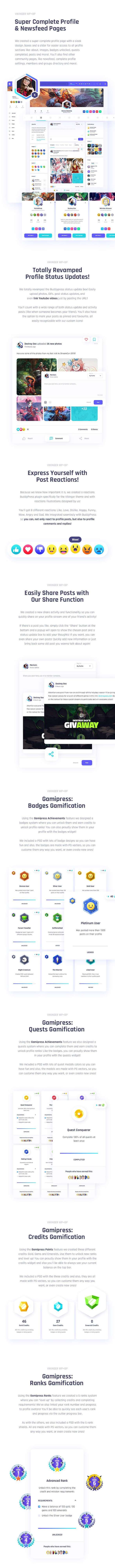 Vikinger - BuddyPress and GamiPress Social Community - 17