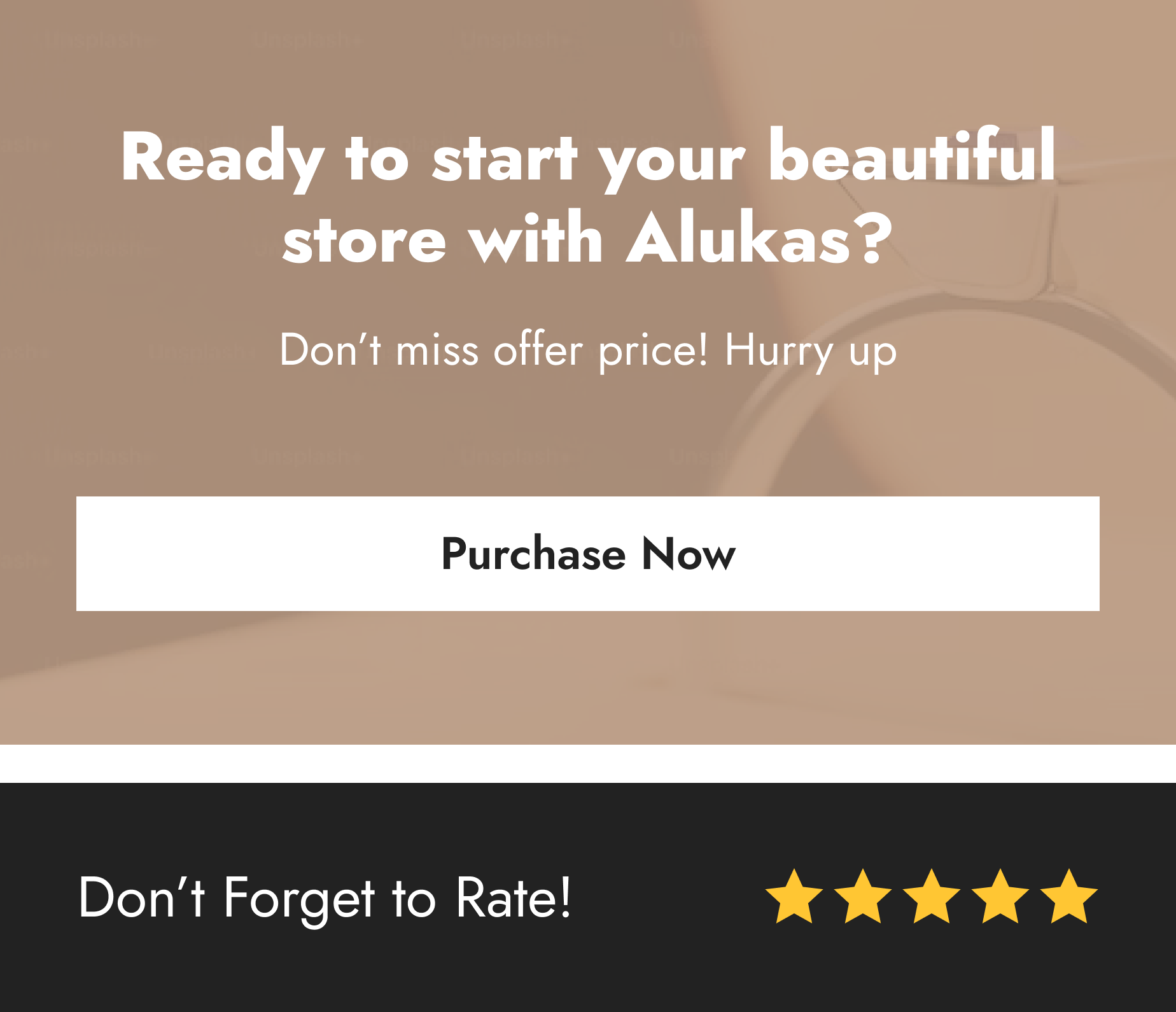 Alukas - Modern Jewelry Store WordPress Theme