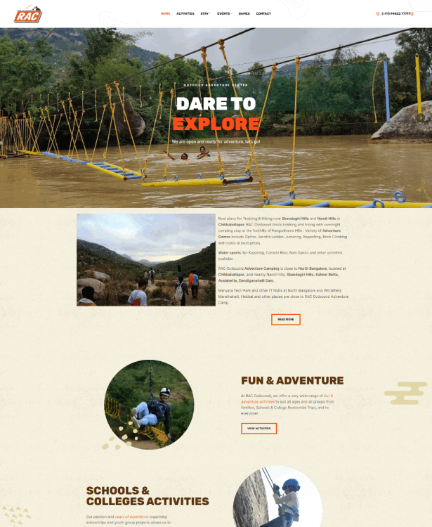 Activland - Outdoor Activities WordPress Theme - Customers' Websites Showcase