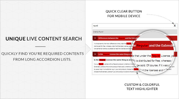 Ultimate Searchable Accordion - WPBakery Page Builder Addon - 17