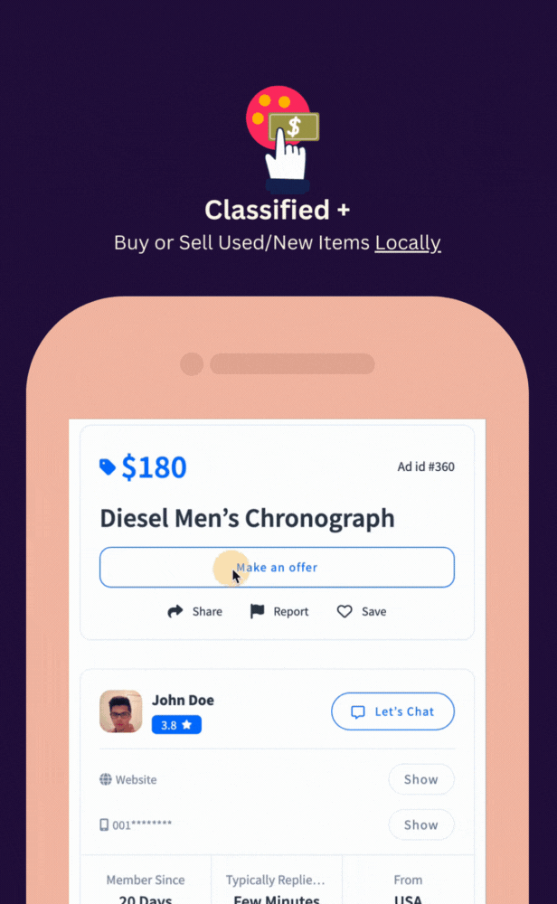 ClassifiedPro - Local Classifieds Ads WordPress Theme