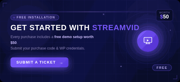 StreamVid - Movie, TV Show & Video Streaming WordPress Theme