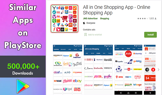 All in One Shopping App - Online Shopping App
